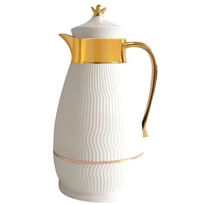 Garrafa Térmica De Mesa Branco Bule Chá Café Chimarrão 1litro