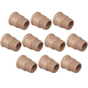 Kit C/ 10 Adaptador Curto Soldável 20mm X 1/2 Caixa D\`água
