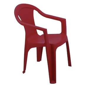 Cadeira Tramontina Ilhabela Polipropileno Matte Vermelho Tramontina