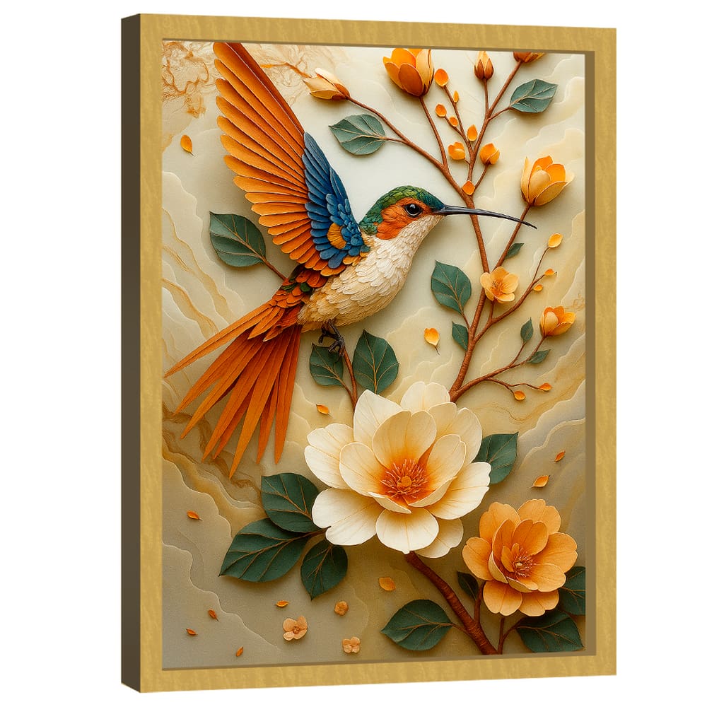 Quadro Decorativo Beija-Flor