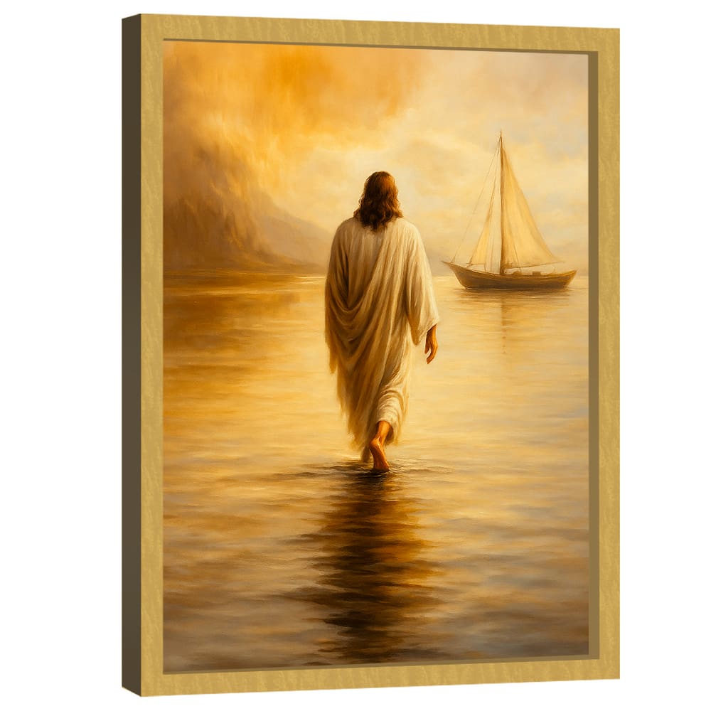 Quadro Decorativo A Caminhada de Jesus