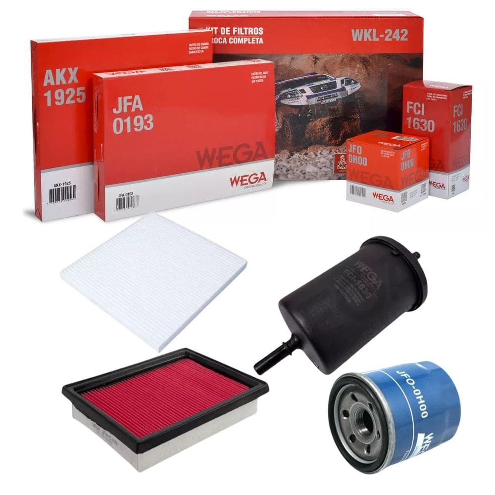 Kit De Filtros March 2015 A 2020 / Versa 2014 A 2021 - Wega Wkl242