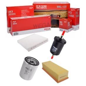 Kit De Filtros Fiorino 2013 A 2015 / Grand Siena 2012 A 2021 / Uno 2010 A 2016 - Wega Wkl125