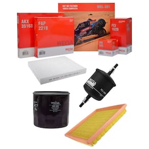 Kit De Filtros Crossfox 2014 A 2018 / Fox 2014 A 2018 / Spacefox 2013 A 2018 - Wega Wkl301