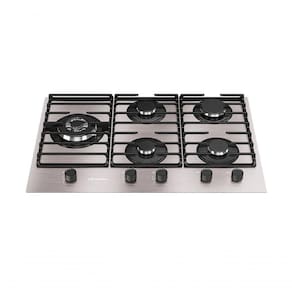 Fogão Cooktop 5 Bocas Ultra Chama MCG5BL Grade Dupla Mesa De Alumínio Mueller Bivolt