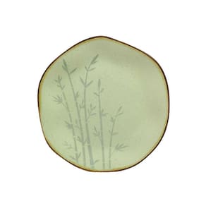 Prato Sobremesa Em Porcelana Ryo Bambu 21,5cm Oxford