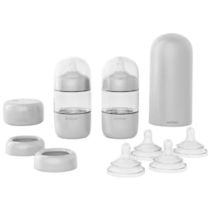 Garrafa de bebê Ember Baby Bottle System Plus 178 ml, pacote com 2