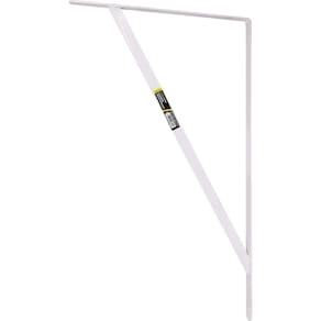 Suporte Braço Parede Mão Francesa Branca 50x30mm Tradestar