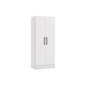 Guarda Roupa Solteiro 2 Portas Multiuso N409 Branco