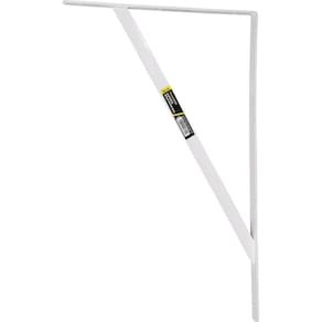 Suporte Braço Parede Mão Francesa Branca 40x25mm Tradestar