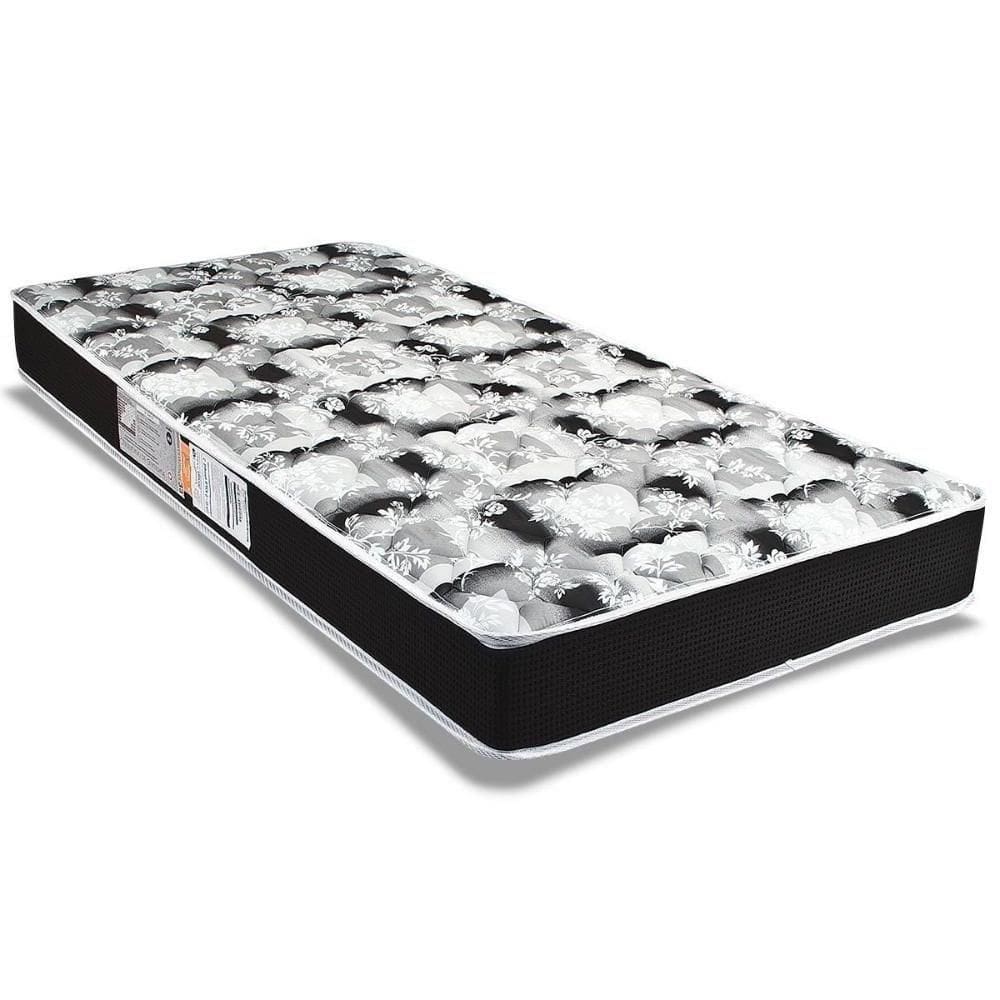 Colchão Solteiro Espuma D28 Celebrity Black (78x188x14) Luckspuma