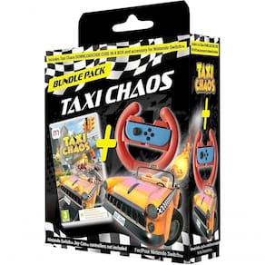 Taxi Chaos Bundle (incluído Volante, Jogo Europeu) - Switch