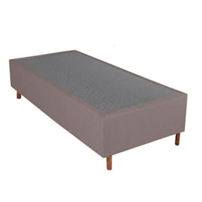Base Para Cama Solteiro Spring 79x198x38cmr Bege