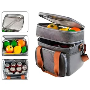 Bolsa Térmica Conserva Dobrável Escola Multiuso