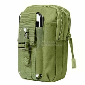 Kit De Sobrevivência E Atividades Camping Verde Militar Para Selva Escoteiro Pesca Acampar