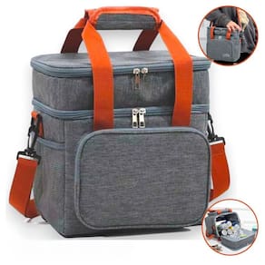 Bolsa Térmica Dobrável Multiuso Lanche Compacta