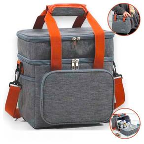 Bolsa Térmica Dobrável Multiuso Lanche Compacta