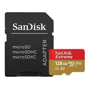 Micro Sd 128Gb Sandisk Extreme 160Mb/S C10 4K