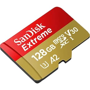 Micro Sd Sandisk Extreme U3 160Mb/S 4K A2 128Gb