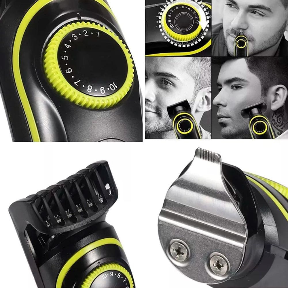 Conforto E Precisão Kit Portátil Corte Corpo Barba