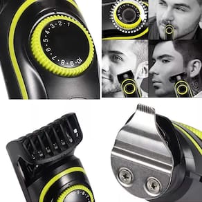 Kit Barbeador Completo Profissional Portátil 5 Em 1