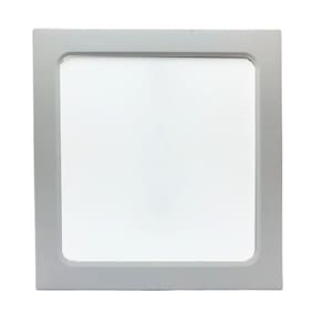 Painel Plafon 25W Sobrepor Quadrado Luz Fria Bivolt