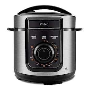 Panela De Pressão Elétrica Philco 4L 14 Funções PPPE04A 110V