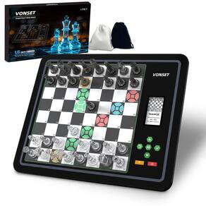 Tabuleiro de xadrez eletrônico Vonset L6 Jogo de xadrez por computador