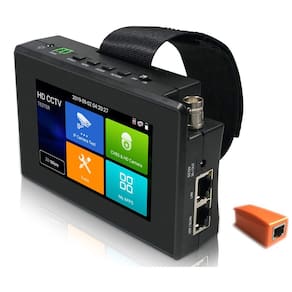 Testador CCTV EVERSECU 5 em 1 para 4K IP e 8MP TVI/4MP CVI/5MP AHD