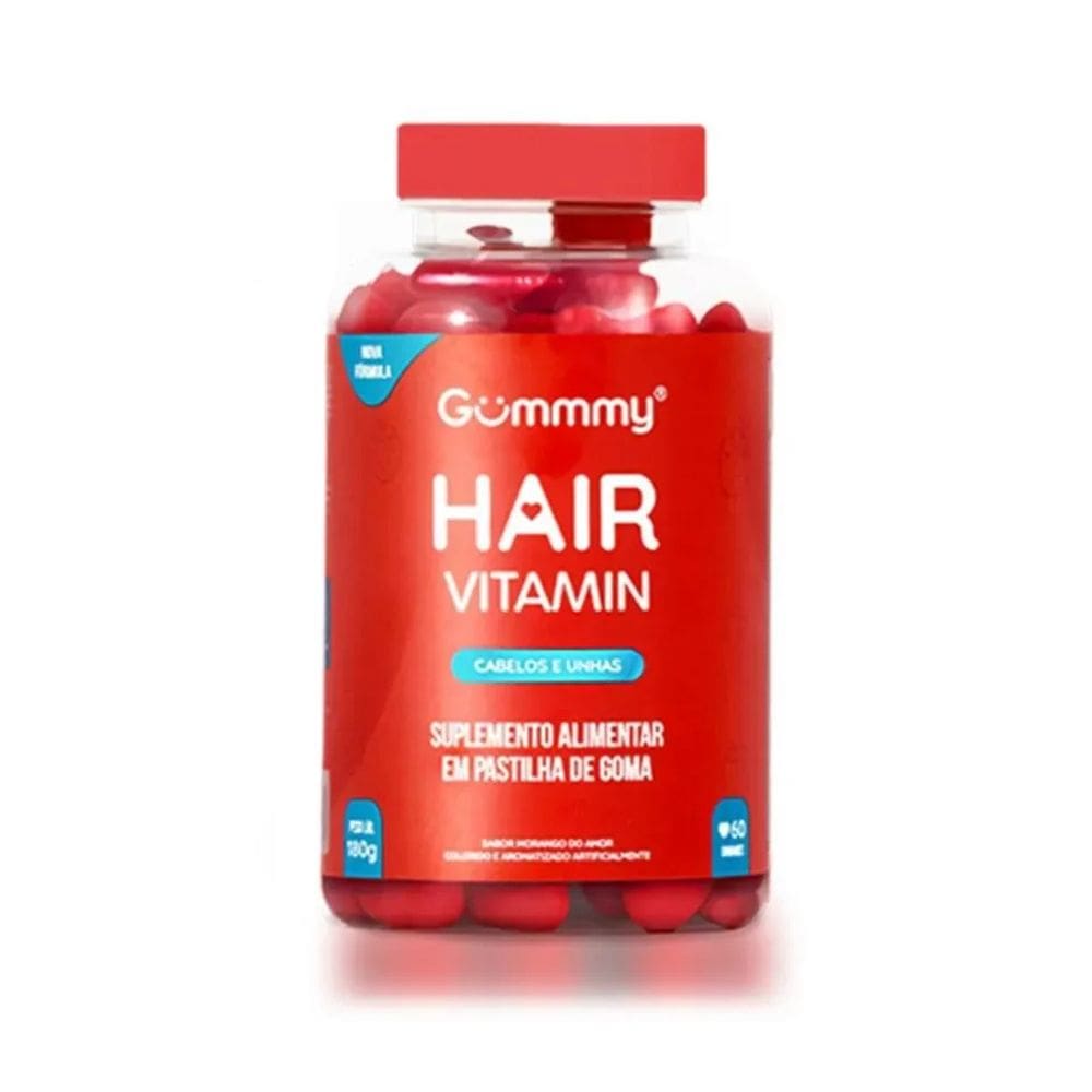 Gummmy Hair Vitamin C/60 Sab Morango (Val 08/25) - Melancia