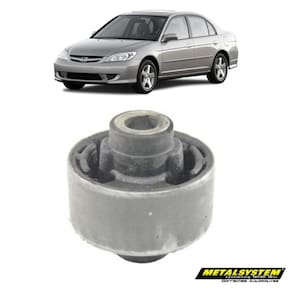 30103 - Bucha Bandeja Maior Furo 14Mm - Civic 01 Em Diante - Metal System