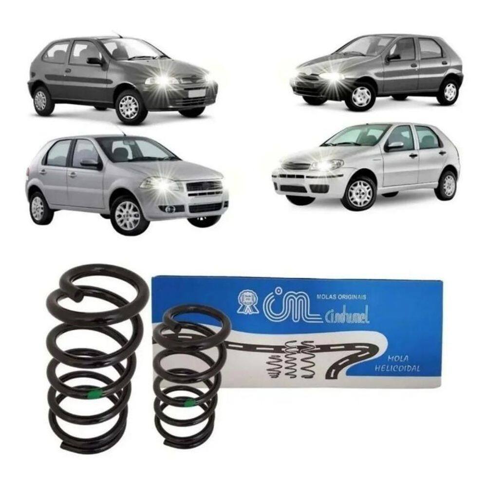 Par Mola Traseira Reforçada Gnv Palio 05/08 Cindumel Cin532R