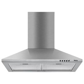 Coifa Pirâmide Philco 60cm Inox Depurador E Exaustor PCO62I 220V