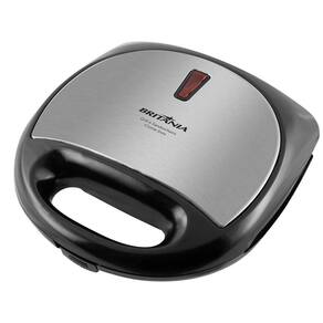 Grill E Sanduicheira Britânia Crome Inox 750W 110V