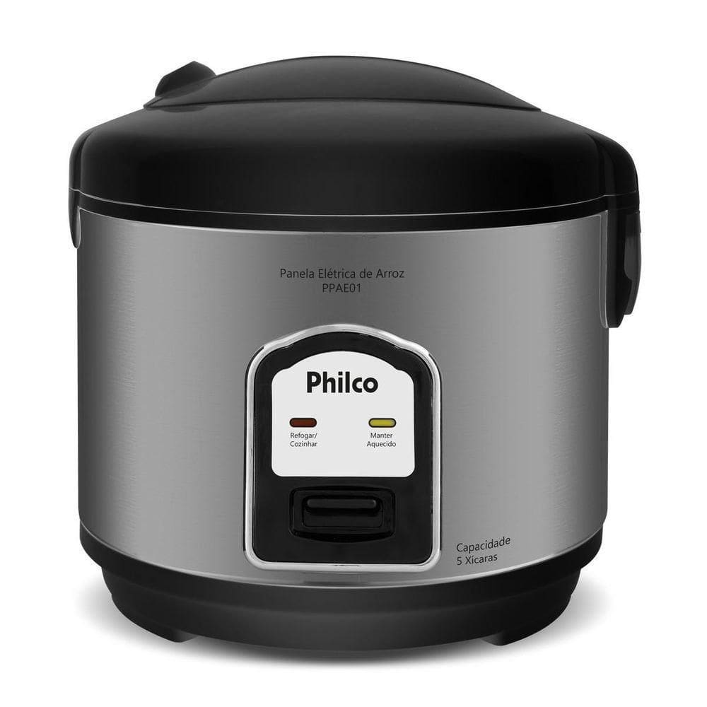 Panela De Arroz Elétrica Philco 5 Xícaras 1,6L PPAE01 110V