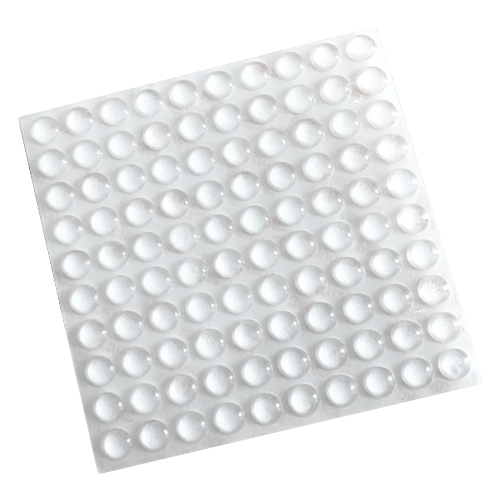 200Un Adesivo Silicone Anti Impacto Porta Mesa 8mm Diâmetro