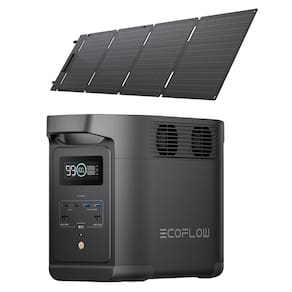KIT E980-110V Ecoflow Nobreak Gerador com 1 painel solar 160W