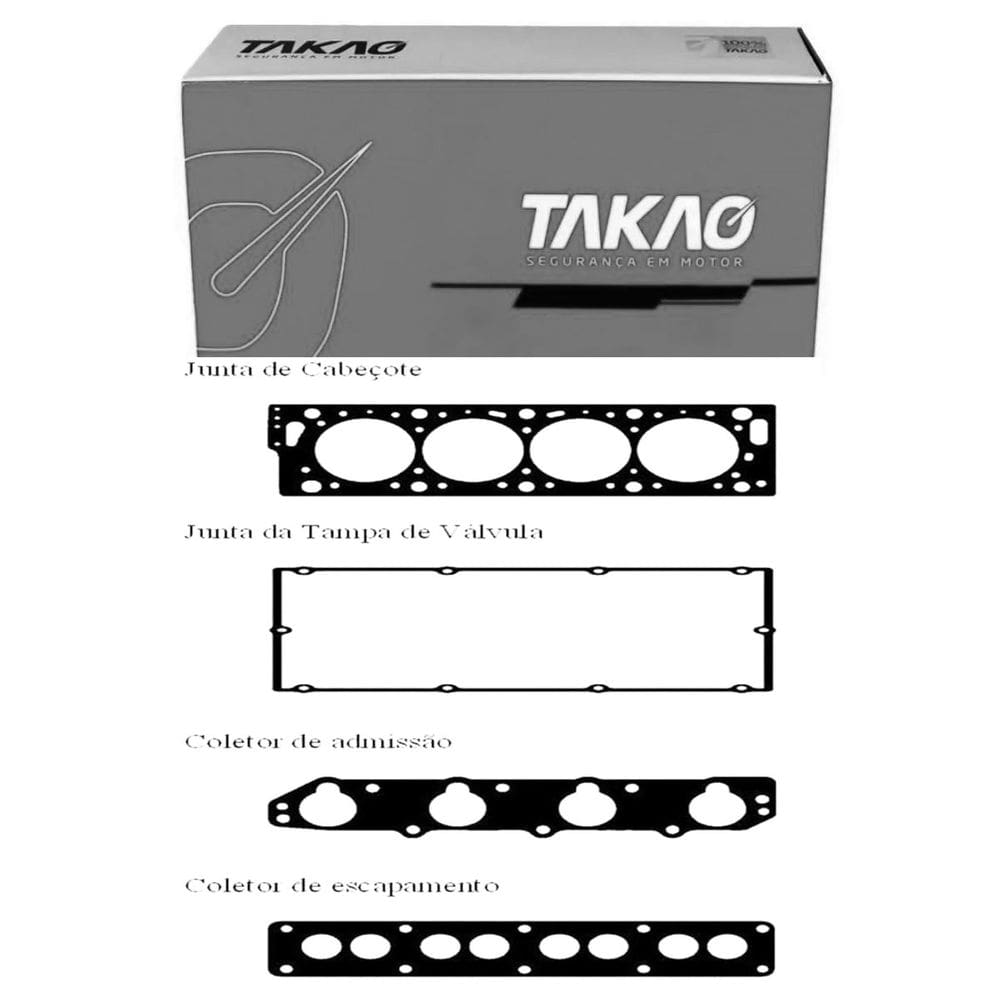 Junta Completa C/ Retentores (Jg) Zx 2.0 16V 1992 A 1999 / Xsara 2.0 16V 1992 A 1999 / 605 2.0 16V / 406 2.0 16V