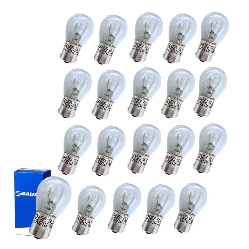 Lâmpada 1 Polo 12V Miniatura Caixa Com 20 Unidades Gl1141
