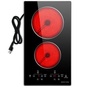 Fogão elétrico NOXTON 2 queimadores 110V com sensor de controle de toque