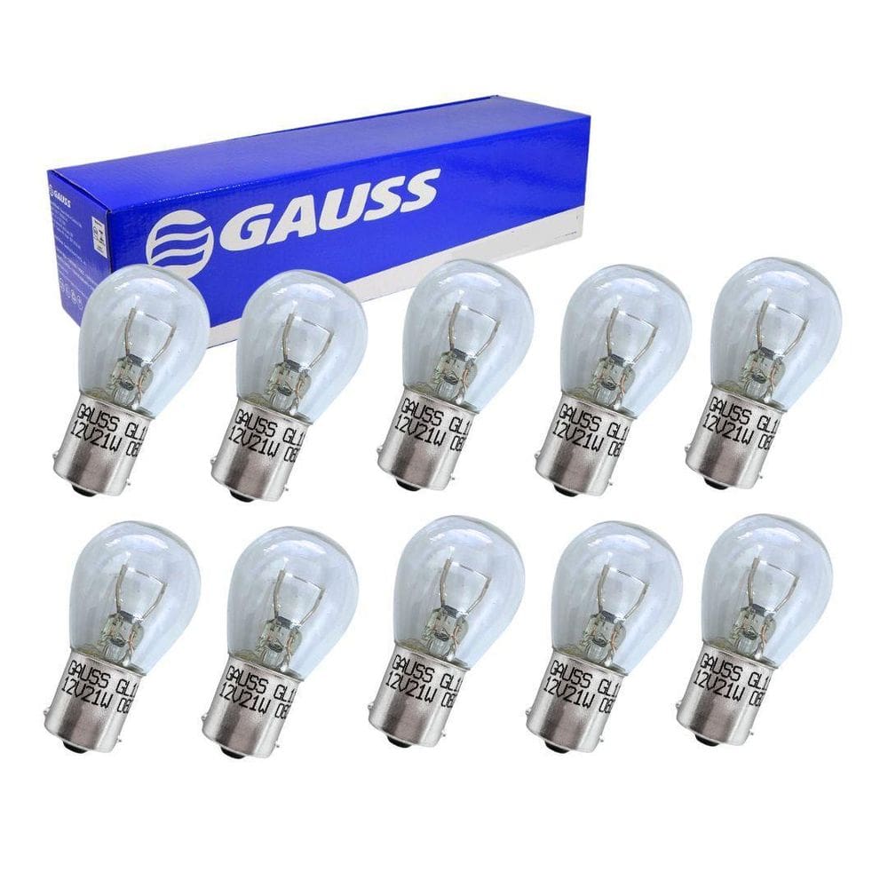 Lâmpada 1 Polo 12V Miniatura Caixa Com 10 Unidades Gl1141