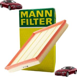 C28125 - Filtro De Ar - Serie 5 2010 A 2016 / Serie 6 2012 A 2015 / X3 2012 A 2017 / X5 2010 A 2015 / X6 2010 A 2024 - Mann Filter