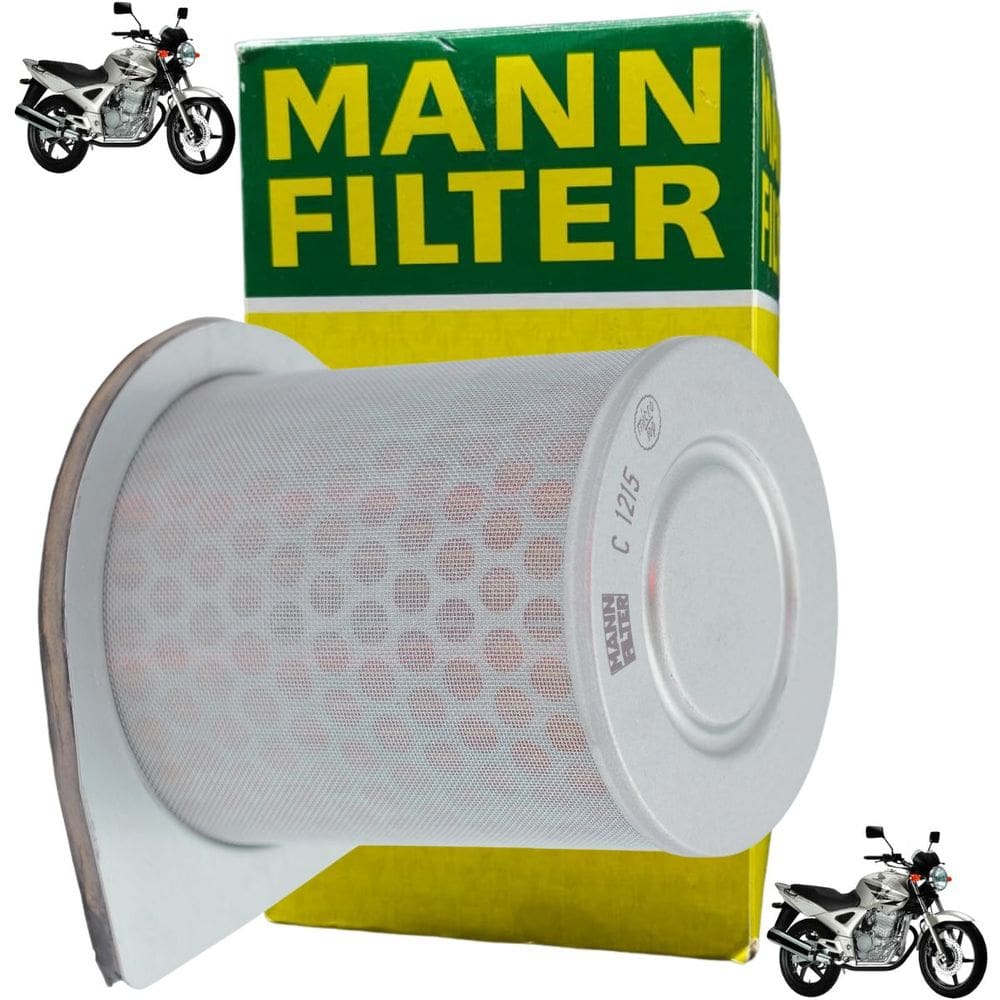 C1215 - Filtro De Ar - Cbx 250 Twister 2001 A 2008 - Mann Filter