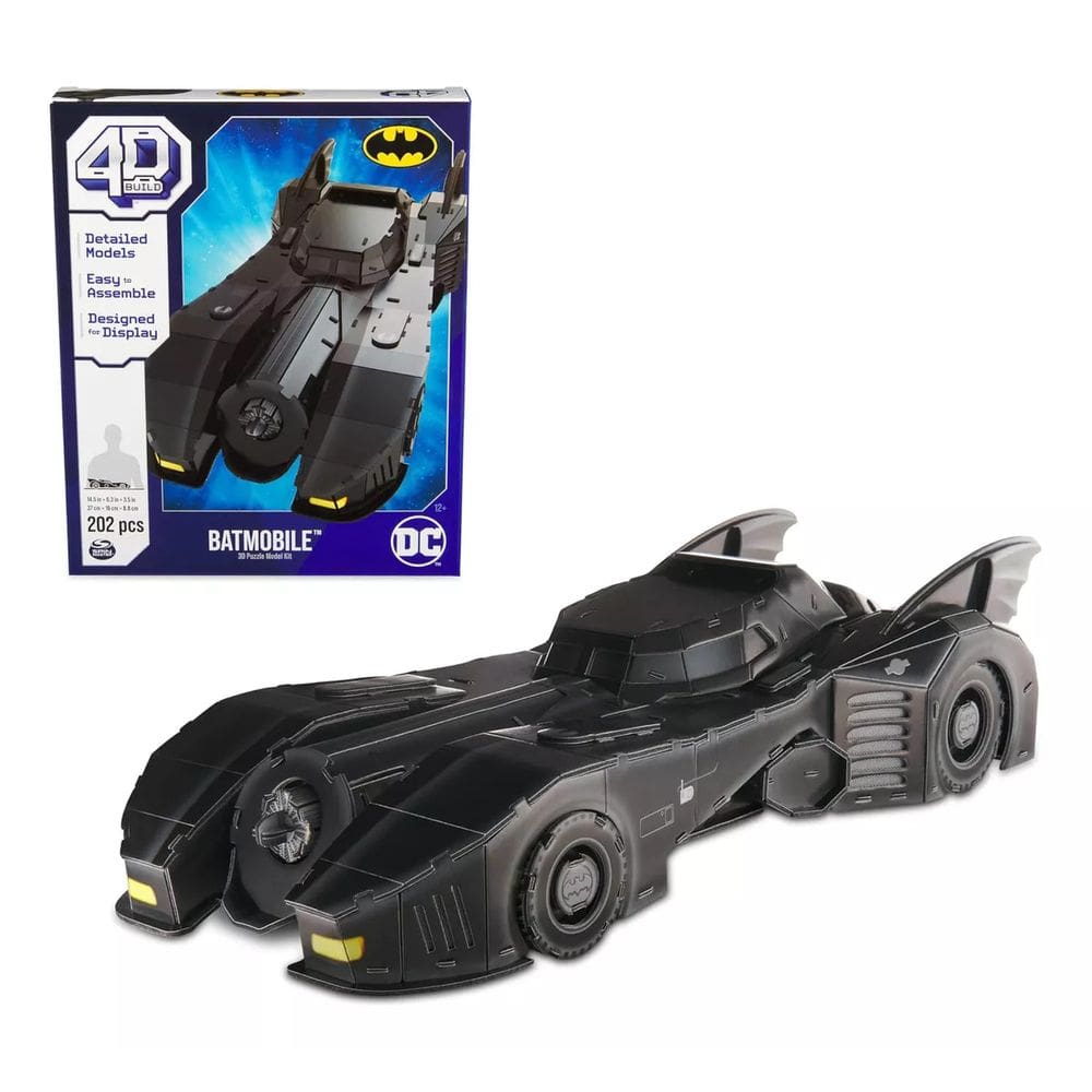 4d Build, Kit De Modelo De Dc Batman Retro