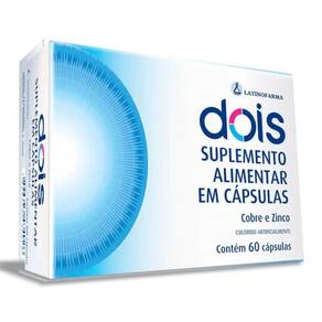 Suplemento Alimentar Dois Latinofarma 60 cápsulas
