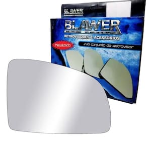 2015D - Vidro Espelho Retrovisor Lado Direito Sem Base Celta 2003 a 2008 - Blawer
