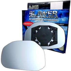 Sc345 - Vidro Espelho Retrovisor Lado Esquerdo Com Base Palio Weekend Locker 2008 a 2011 - Blawer