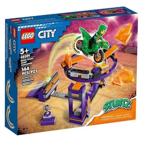 Lego City Desafio De Enterradas Com Acrobacias 144 Pcs