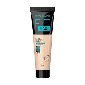 Base Líquida Maybelline NY Fit Me Matte FPS 22 30ml - 135
