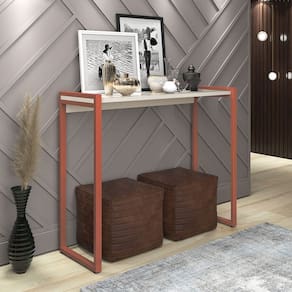 Aparador Industrial Ísis Pés Em Aço Decorativo Sala Mesa